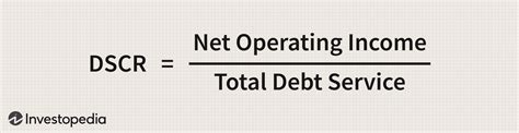 How To Calculate The Debt Service Coverage Ratio Dscr In Excel