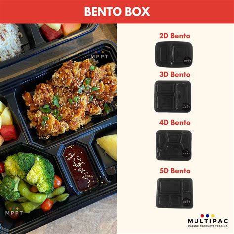 Pcs Black Microwavable Bento Boxes D D D D Shopee