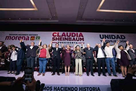 Claudia Sheinbaum Se Registra Como Precandidata Presidencial De Morena