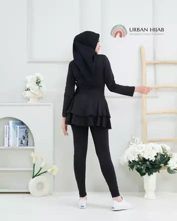 Jual Urban Hijab Legging Sport Hijab Rok Hitam Original Zalora