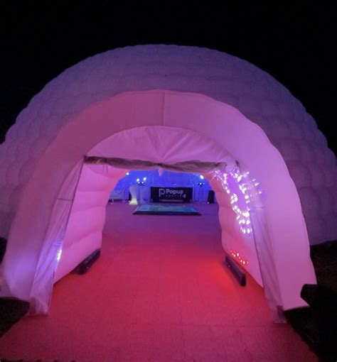 12m Inflatable Dome Hire Popup Parties