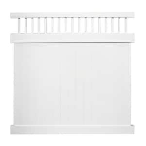 Reviews For Weatherables Gideon 6 Ft H X 8 Ft W White Vinyl Square