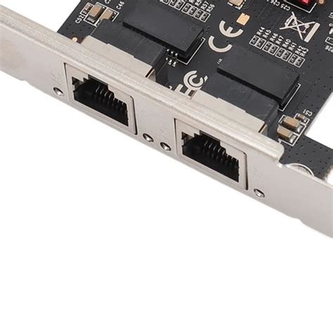 Carte Ethernet Gigabit Pci Express Carte R Seau Pcie X Double Port