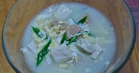 Resep Sup Tahu Telur Enak Dan Mudah Cookpad