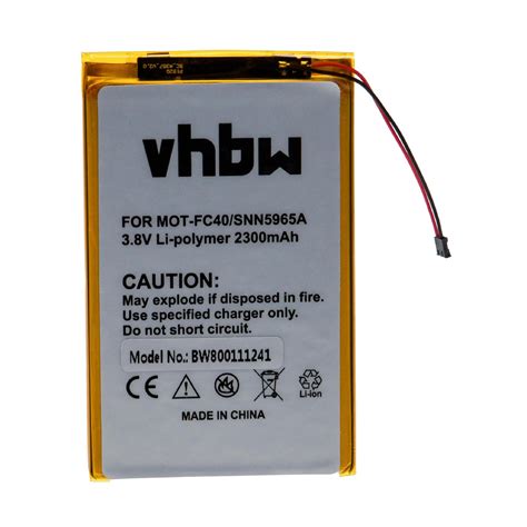 Vhbw Batterie Remplacement Pour Snn A Pour Smartphone Mah V