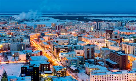 Якутск с высоты: крупнейший город на вечной мерзлоте