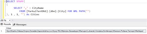 Ms Sql Server How To Concatenate Multiple Rows In Single String