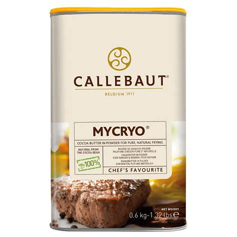 Manteca De Cacao En Polvo 100 Mycryo Callebaut Belgica 600g