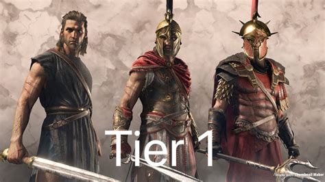 Assassins Creed Odyssey Getting To Mercenary Tier 1 Youtube