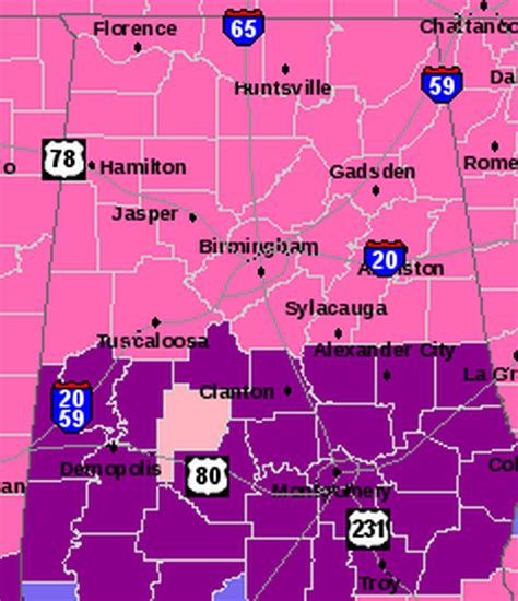 Ice Storm Warning Remains In Effect For Montgomery Area Through Monday