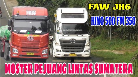 SARJANA MUDA TRAILER HINO FM 350 TH JBM MUATAN BERAT BESI 60 TON