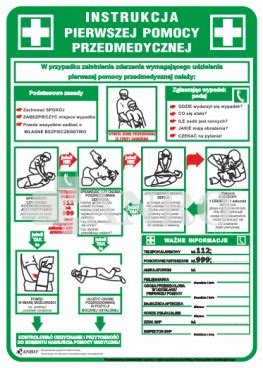 Instrukcja Udzielania Pierwszej Pomocy Bhp Ib Cena Opinie