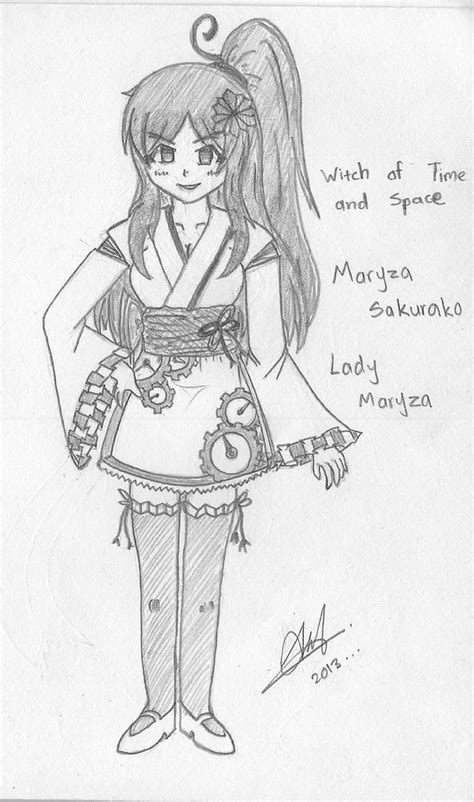 Umineko Oc Witch Of Time And Space By Hummerh3 On Deviantart