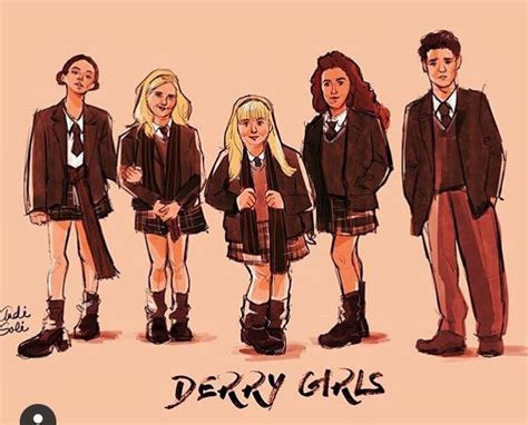 Derry Girls Fan Art Cahya Emas
