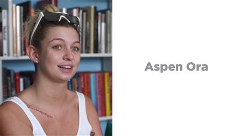 Aspen Ora Thoughts After Four Years In The Adult Film Industry Youtube