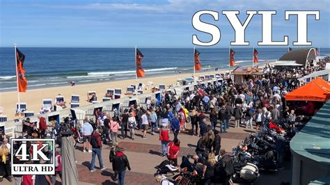 Sylt Harley Davidson Summertime Party In Westerland K Walk