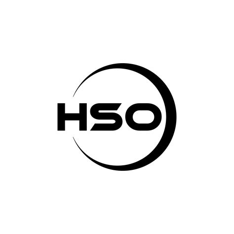 hso letter logo design  illustration vector logo calligraphy