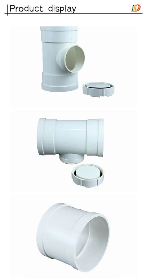 Y Shaped Pipe Fittings Pvc Degree Tee Plastic Mm Pvc Lataral Tee