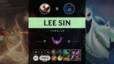 Lee Sin Jungle Vs Nocturne KR Master Patch 14 9 YouTube