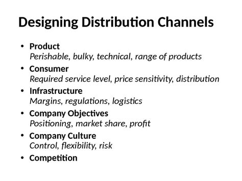 International Marketing International Pricing And Distribution