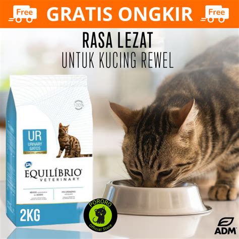 Jual Equilibrio Veterinary Urinary Cat Food Kg Freshpack Equil Dry