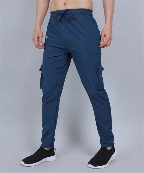 Black Solid Men Ns Lycra Track Pant Slim Fit At Rs Piece In