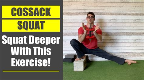 Squat Deeper With This Cossack Squat Variation Elevated Foot Cossack Squat Tutorial Youtube