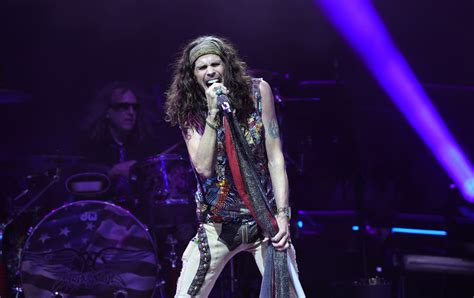 Aerosmith's Steven Tyler 'heartbroken' as 'vocal cord bleeding' stops him singing - Celebrity Tidbit