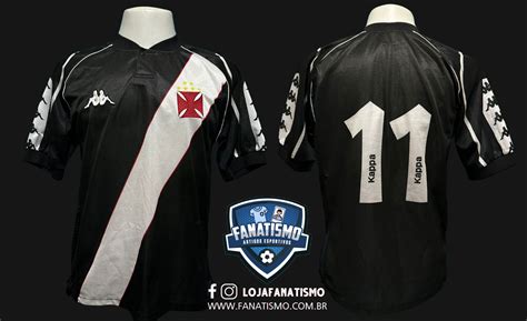 Camisa Do Vasco Oficial I Kappa Fanatismo