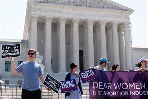 La Corte Suprema De Estados Unidos Rechaza Restringir El Acceso A La Píldora Abortiva Proceso