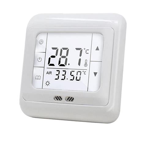 Buy Thermostat Programmable Lcd Digital Weekly Programmer Thermostat