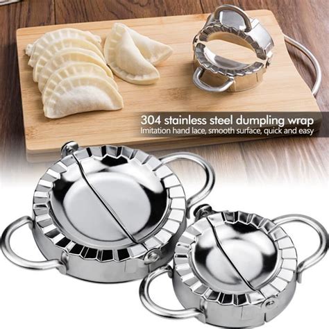 Lot De 6 Ravioli Maker Et Boulette Maker Boulette Moules A Acier