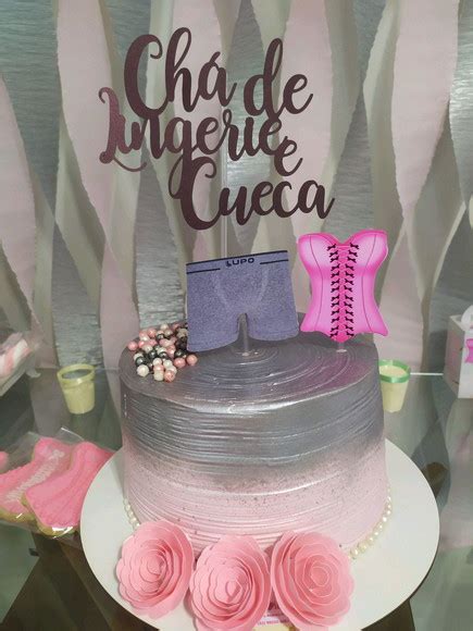 Arquivo de corte topo de bolo chá de lingerie topo de br