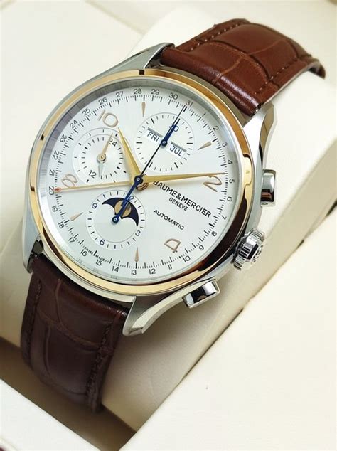 Baume Mercier Clifton Triple Date Moonphase Chronograph Catawiki