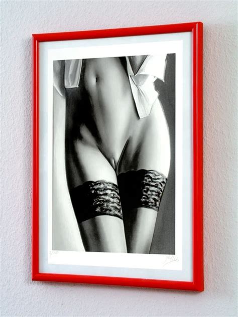 NUDE PIN UP EROTIC Picture EROTIC Print Art Art Graphic Graphic Signed Limit 22 74 PicClick UK