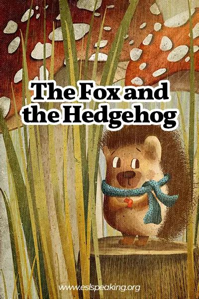 The Fox and the Hedgehog: English Short Story Reading Activity