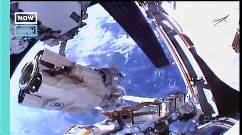 NASA Astronauts Conduct Spacewalk Outside ISS YouTube