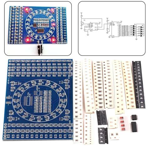 Source Kit De Solda Rotativa Smd Pisca Pisca Diy Pr Tica