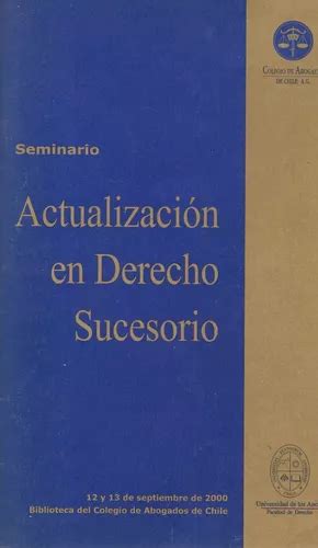 Seminario Actualización En Derecho Sucesorio C Abogados Cuotas Sin