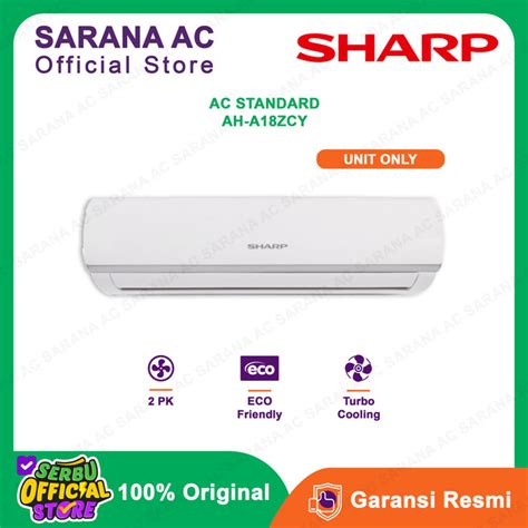 Jual Ac Sharp Ah A Zcy Pk Ac Sharp Ah A Zcy Pk Ac Split Unit Only