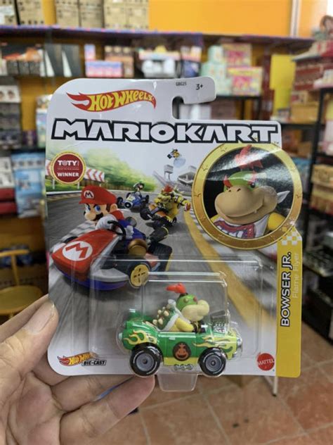 Bowser Jr Flame Flyer Mario Kart Hotwheels Card Kerut Lazada Indonesia