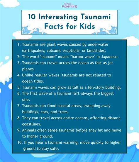 Amazing Tsunami Facts For Kids