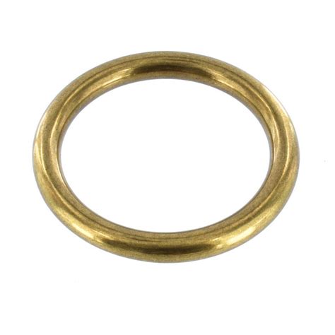 Or028 1 3 4 Antique Brass O Ring Solid Brass Ll