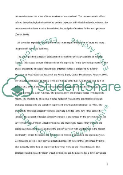 The Pros And Cons Of Globalization Essay Example Topics And Well Written Essays 3500 Words