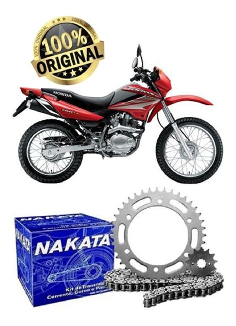 Kit Relação Honda Nxr Bros 150 2005 2006 Original Nakata Mercado Livre