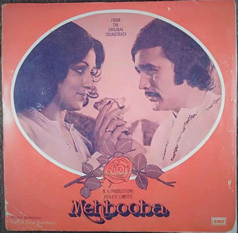 Mehbooba 1976 Rahul Dev Burman Pre Owned Vinyl 7 Ep Record