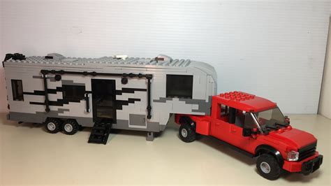 Lego Fifth Wheel Camper