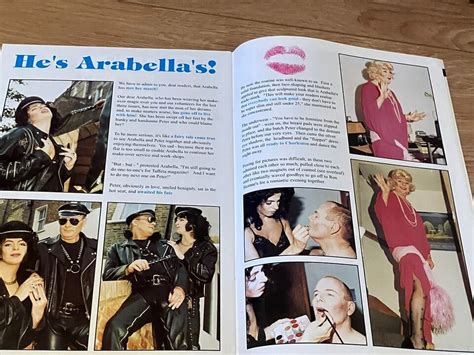 Taffeta Magazine Transvestite Transsexual Gay Men Cross Dressing