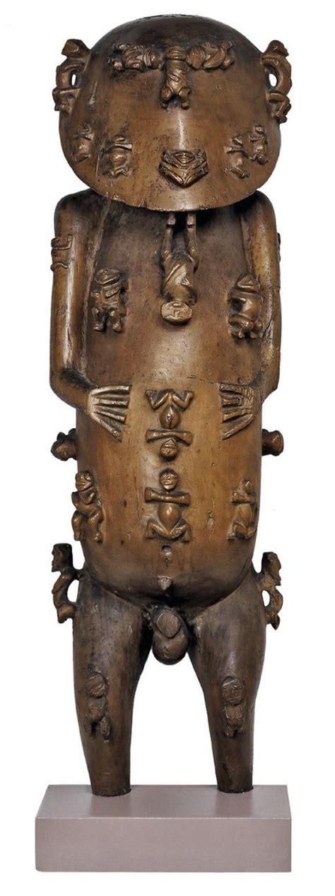 This Figure Of A Polynesian Deity Aa Is One Of The British Museums