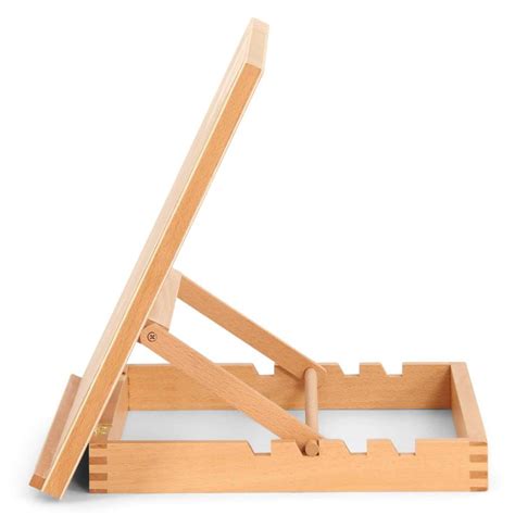 A Table Top Easel Stand Large Adjustable A Desktop Table Desk